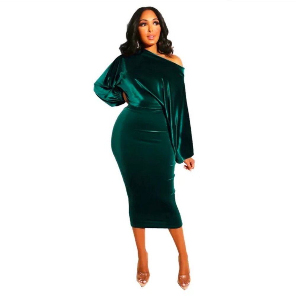 Women Velvet Dress